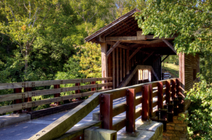 working covered bridge in Sevierville