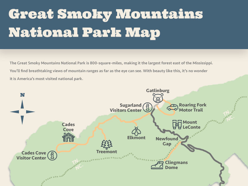 smoky mountains road trip itinerary